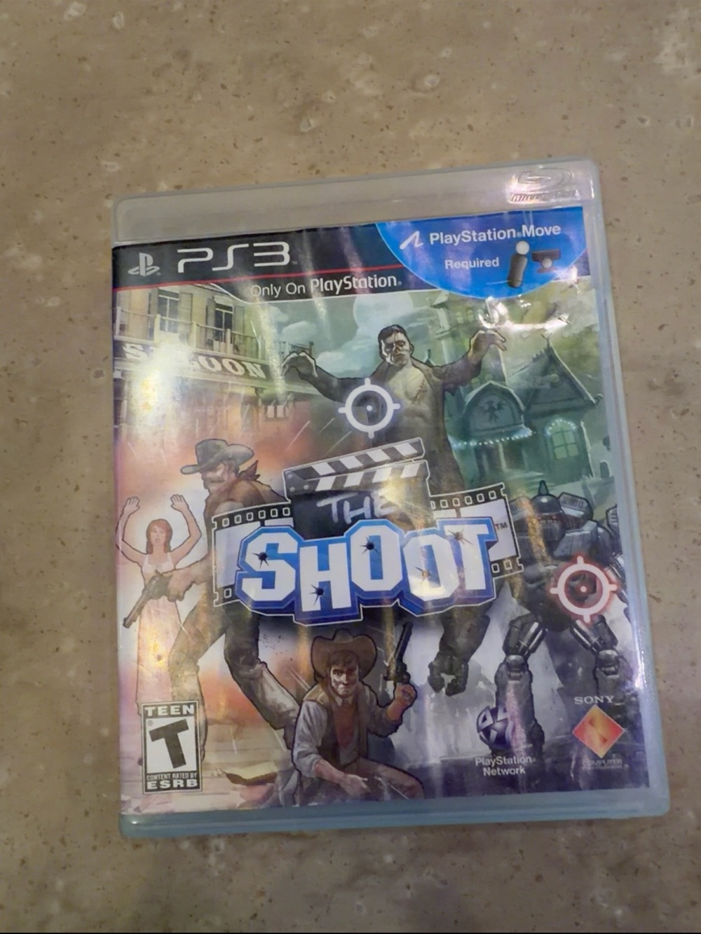 Sony PlayStation 3 The Shoot (Blue Case)